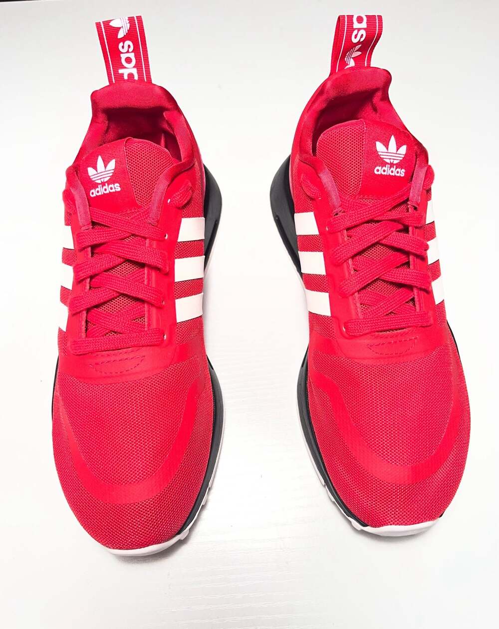 Adidas Multix J Vivid Red Black Sneakers Size US 6 Big Kid Women’s Size 7.5